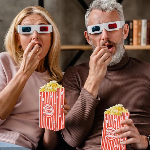 600 Pcs Popcorn Bags Individual Servings Small 1 oz Pop Corn Bags Bulk, Popcorn Machine Supplies for Party, Movie Nights, Concessions in Kuwait