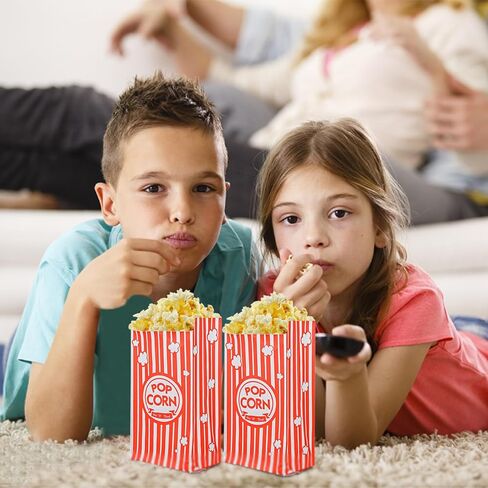 600 Pcs Popcorn Bags Individual Servings Small 1 oz Pop Corn Bags Bulk, Popcorn Machine Supplies for Party, Movie Nights, Concessions in Kuwait