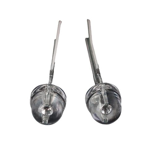 100PCS 5MM Straw Hat LED F5 Bright Lamp Ight Emitting Diodes Kit DIY(100PCS-Yellow) in Saudi Arabia