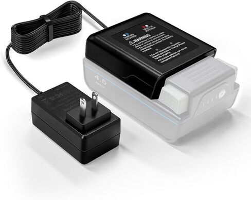 شاحن بديل لجميع بطارية أيون ليثيوم ليثيوم ليثيوم مع مصابيح مؤشر وميض LED ، مناسبة للطراز BH15030 BH25030 BH25040 BH15260PC Series （شاحن فقط ، البطارية غير متضمنة） in Kuwait