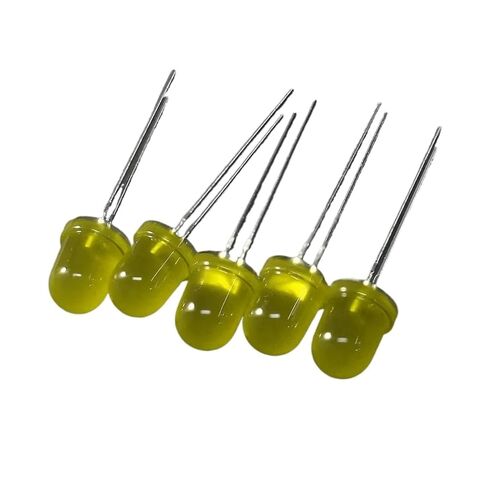20/50 قطعة 8 مللي متر LED F8 صمامات باعثة للضوء الإلكترونية لتقوم بها بنفسك عدة (أصفر-20 قطعة) in Saudi Arabia