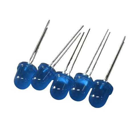 20/50pcs 8MM LED F8 Light Emitting Diodes Electronic DIY Kit(Yellow-20pcs) in Saudi Arabia