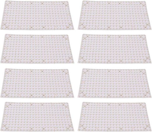 لوحة إضاءة خلفية LED من Eujgoov، 288LEDs 6000K بيضاء باردة ورقيقة ومرنة وقابلة للقطع، مع موصل للإضاءة الخلفية لسطح المكتب والسقف in Saudi Arabia