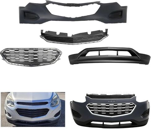 طقم مصبغة Cover Cover Cover Cover Cover Cover Cover Cover Cover Fits 2016 2017 Chevy Chev-Ro-let Exhinox LT ، Premier Sport Utility 4-Door ، W/Upper and Lower Grille ، بدون ثقوب مستشعر ، in Saudi Arabia