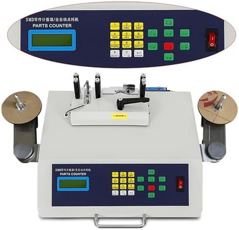 Digital Component Counter for SMD Parts,High Accuracy Counting Device for Commercial Belt Wheel Sizes,Wide Compatibility in Saudi Arabia