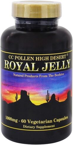 C C Pollen Royal Jelly 1000-60 Vegetarian Capsules in Saudi Arabia