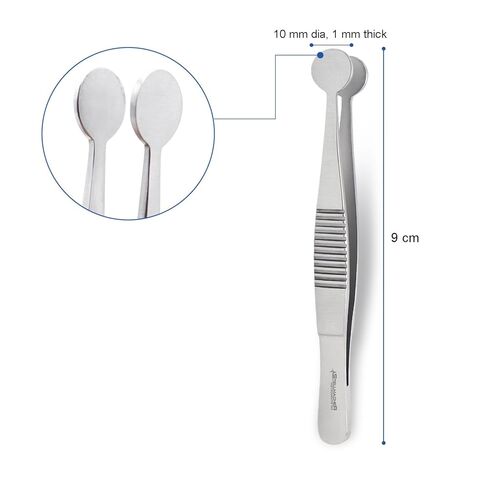 Stellmacher Meibomian Gland Expressor Forceps Kit, 7-Piece Ophthalmic Stainless Steel Surgical Instrument Set with Autoclavable Tray (7 Pcs) in Kuwait