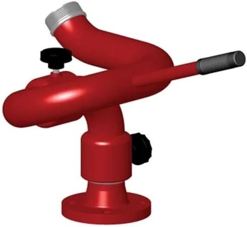 Dixon FP475S FirePro™ Fire Monitor, 750 GPM, 4" Flange Inlet x 2-1/2" Male NST Outlet, Carbon Steel, 2-1/2" Waterway, 360° Rotation in Kuwait