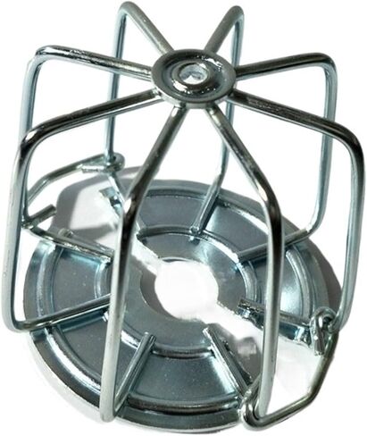 1Pcs Heavy Duty Fire Sprinkler Head Guard - Universal 1/2 inch & 3/4 inch NPT Chrome Plated Cage - Fits Most Sprinklers in Kuwait