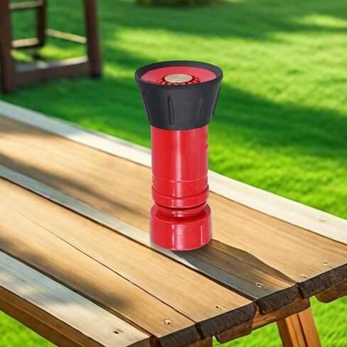 1 Inch High Pressure Fire Hose Nozzle with Wide Spray and Jet Fog Modes Heavy Duty Thermoplastic for Firefighting Landscaping and Irrigation Equipment in Kuwait