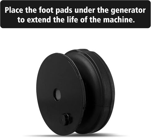 Rubber Foot Pads Fit for Hon da Generator - Lower Rubber Vibration Foot Pads Fit for Hon da EU2000i EB2000i Generator, Replace 68325-Z07-003, Set of 4 in Kuwait