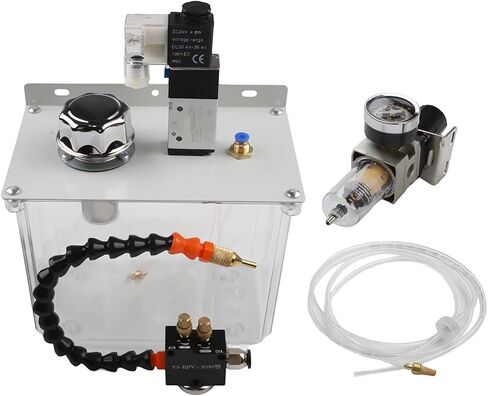 3L CNC Machine Tool Cooling Lubrication Sprayer, with Coolant Pump Oil Mist Magnetic Base Flexible Shaft for Water Diesel Kerosene Cutting Fluids in Saudi Arabia