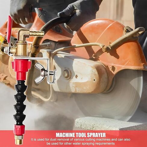 Universal Dust Remover System Nozzle for Cutting Machines - Mist Coolant - 10m Pipe Set in Kuwait