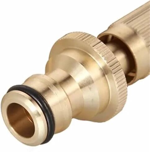 1 قطعة مسدس مياه عالي الضغط قابل للتعديل، فوهة رش متعددة الأنماط للحديقة وغسيل السيارات (عديم اللون) in Kuwait