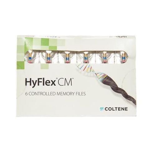 كولتين ويلدينت H8210630 HyFlex CM NiTi Files 30/.06 21mm 6/Pk in Kuwait