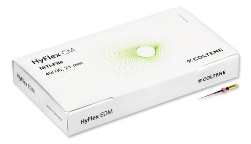 كولتين ويلدينت H8210640 HyFlex CM NiTi Files 40/.06 21mm 6/Pk in Kuwait