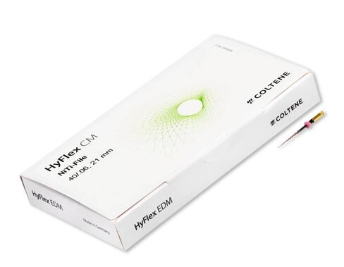 كولتين ويلدينت H8210640 HyFlex CM NiTi Files 40/.06 21mm 6/Pk in Kuwait