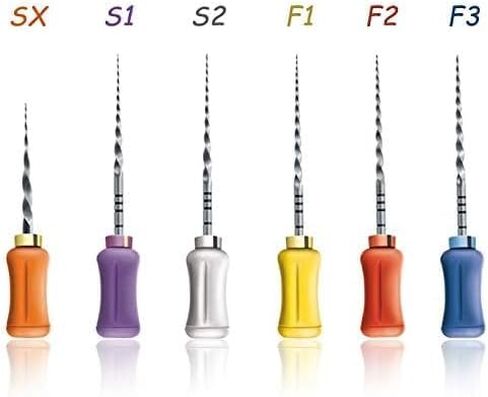 SX-F3 Hand Files 31mm Gold Assortment, Precision Metalworking Files for Jewelry, Wood, Metal, and Craft Work, Pack of 6 in Saudi Arabia