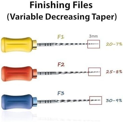 SX-F3 Hand Files 31mm Gold Assortment, Precision Metalworking Files for Jewelry, Wood, Metal, and Craft Work, Pack of 6 in Saudi Arabia