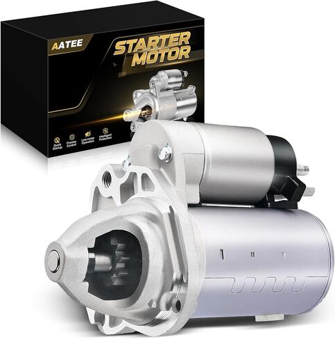 19616 Starter Motor Fit for:-Dodge Grand Caravan Avenger Journey for:-RAM C/V Promaster 1500 for:-Jeep Cherokee for:-Chrysler 200 Town & Country 2011-2021 3.6L V6, 12V 1.3KW 10 Teeth 4280007200 in Kuwait