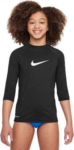 Girls' Logo Short Sleeve Hydroguard (Big Kid) in Saudi Arabia