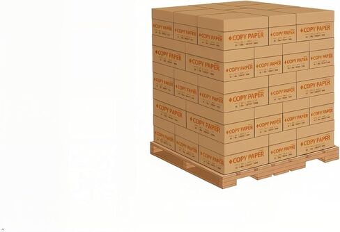 Staples 8.5 x 11 Copy Paper, 20 lb, 92 Brightness, 5000 Sheets/Carton (324791) in Kuwait