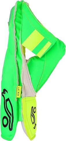 Kookaburra Childrens/Kids LC 3.0 Wicket Keeper Gloves (6.5in - 7.28in) (Green/Yellow) in Saudi Arabia