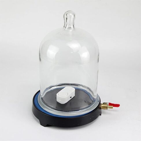 Exhaust Tray with Vacuum Cover Vacuum Acoustic Instrument Exhaust Plate Vacuum Can with Vacuum Cover Physicsvacuum Physics Equipment Acoustic Experiment Middle School in Kuwait