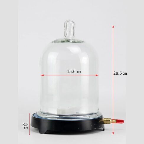 Exhaust Tray with Vacuum Cover Vacuum Acoustic Instrument Exhaust Plate Vacuum Can with Vacuum Cover Physicsvacuum Physics Equipment Acoustic Experiment Middle School in Kuwait