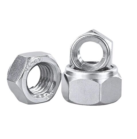 304/316 Stainless Steel Self-Locking Anti Loosening Nut Metal Locking Fine Tooth/Anti Tooth Nut M3-M30 All Metal Design High Temperature Anti Vibration Heavy-Duty Fastener(M22(1pc)-SS304) in Kuwait