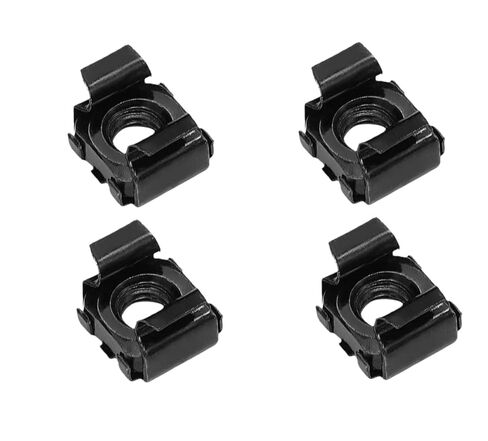 20PCS 304 Stainless Steel/Carbon Steel Cage Nut Server Cabinet Specific Floating Clip Nuts M4 M5 M6 M8 M10 Square Nuts Rack Installation Universal Fastener Accessories(304SS,M10) in Saudi Arabia