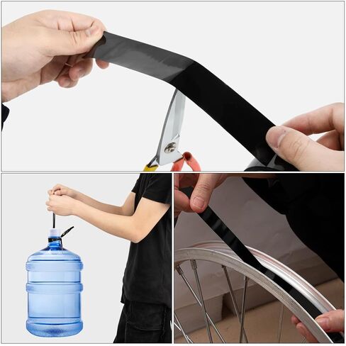 PSLER Tubeless Rim Tape - PET Adhesive Tape for Bicycle Rims, 10 m Roll 25 mm in Saudi Arabia
