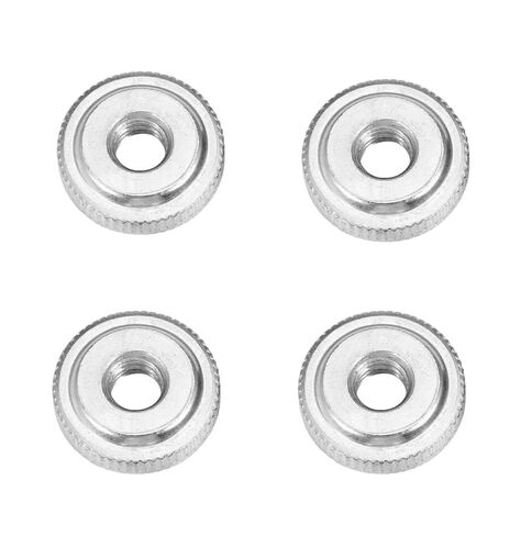 Rolled Thin Nut 304 Stainless Steel/Carbon Steel Galvanized Nickel Plated Large Head Flat Head Hand Screw Cap M3-M10 Tool Free Quick Installation Adjustment Knob(Npcs,M5(20PC)) in Kuwait