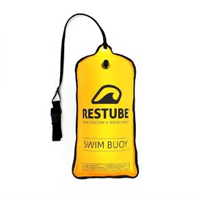RESTUBE عوامة السباحة الكلاسيكية | عوامة أمان خفيفة الوزن للمياه المفتوحة للسباحين والرياضيين الثلاثيين | عوامة عالية الوضوح مع تخزين جاف | التدريب على السباحة ومساعدات السباحة في المياه المفتوحة in Kuwait
