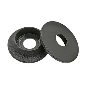 Diamond Grinding Wheel, Edge Profile for Marble Granite Artifical Stone Vacuum Brazed Sanding Disc Dia 75mm 1pcs(Height 20MM) in Saudi Arabia