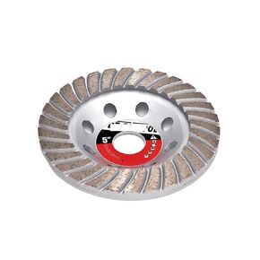 Diamond Grinding Wheel, Dia 125mm/5inch Segmented Turbo Row Cup Discs for Concrete Brick Hard Stone 1PCS in Saudi Arabia