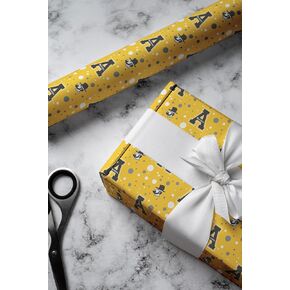 ONDEMAND FAN NCAA Wrapping Paper with Sideline Snowfall design (Appalachian State Mountaineers,Wrapping Paper 30" x40') in Kuwait