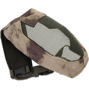 PRETYZOOM Fencing Protecting Full Metal Mesh Breathable Outdoor Guard Anti-Impact Steel Wire Helmet and Training Use in Kuwait