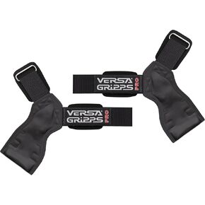 Versa Gripps Pro, Made in USA, Wrist Straps for Weightlifting Alternative, Best Training Accessory, XL, Black in Kuwait