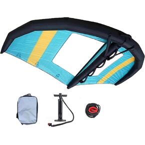 Inflatable Surfboard for Windsurfing and Wing Surfing, Portable Surfboard Sail, Handheld Foil Wing Kite for Water Features and Snow Ski Surfing in Kuwait