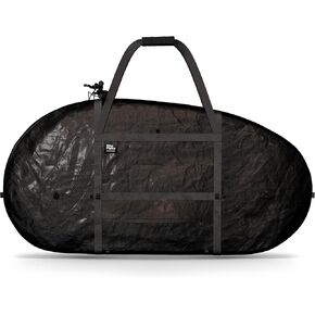 حقيبة نقل الدراجة BikeParka RoughSac - حماية متينة وقابلة للتعديل ضد الماء للدراجات - تناسب مع/بدون العجلة الأمامية، وتتضمن كيس أشياء لسهولة التعبئة - نسيج مقاوم للتمزق مقاوم للأشعة فوق البنفسجية in Kuwait