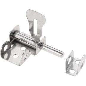 Sliding Lock, Bolt,1Pc Anti-Theft Durability Staple Stainless Steel Slide Bolts Hardware Latch Gate Trumpet Home Practical in Kuwait