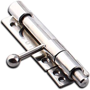 Sliding Door Lock, Bolt,Heavy Duty Slide with Padlock Hole,Thickened Stainless for(8 inch 14 core) in Saudi Arabia
