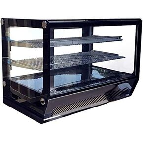 Bakery Display Cooler Case Counter top Desktop Commercial refrigerator Pastry Deli 35" Glass NSF ETL UL-RTW-160L-5 in Kuwait