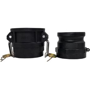 3 Inch Camlock Fittings Type A & D Polypropylene Cam and Groove Hose Fitting Kit with 3" Male & Female Camlock x 3" NPT Female, Cam and Groove Hose Couplings in Kuwait