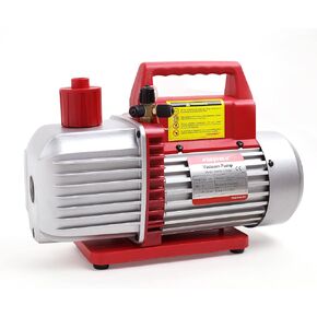 مضخة تفريغ احترافية ذات مرحلتين دوارة 8CFM (25 ميكرون، 3/4 حصان) لإعادة شحن مبردات التدفئة والتهوية وتكييف الهواء/التيار المتردد التلقائي، وتفريغ النبيذ أو الإيبوكسي، وحلب البقر أو الحمل، والطب، وتجهيز الأغذية وما إلى ذلك. in Kuwait