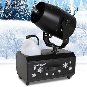 Professional Snow Machine, 180° Adjustable Snow Maker, with Remote Control, Suitable for Birthday Parties, Friends/Family Gatherings in Kuwait