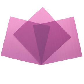 100722 HSB Non-Latex Dental Dams 5" X 5" Heavy Purple 75/Pk in Kuwait