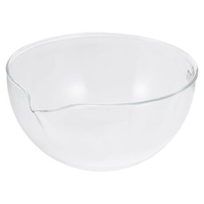 NOLITOY 120mm Round Bottom Glass Evaporating Dish Evaporation Basin Container with Spout Useful Evaporating Bowl for Scientific and Industrial Laboratory Use in Saudi Arabia