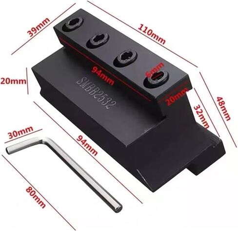 SMBB1626 SMBB2026 SMBB2526 SMBB1632 SMBB2032 SMBB2532 SMBB3232 Tools SMBB Handle for Grooving Turning Tool Inserts(SMBB2532) in Saudi Arabia